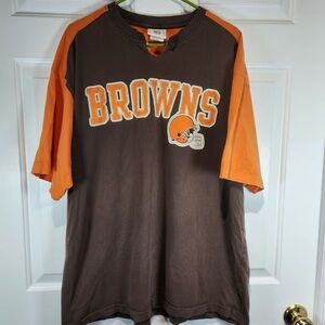 Reebok Kids Browns Jersey - Brown and Orange